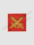 Commandant Cross Swords Badge - Hand Embroidered - Ireland