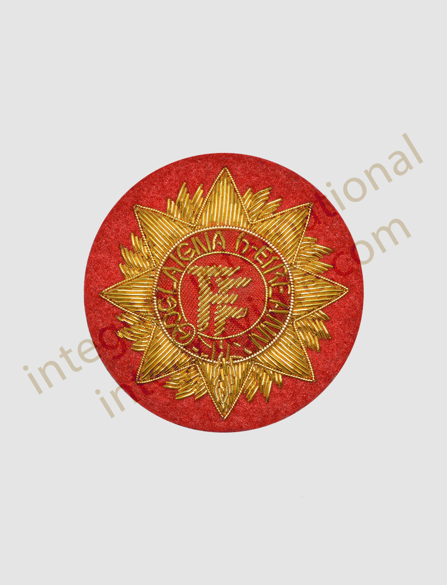 General Cap Hand Embroidered Badge - Ireland