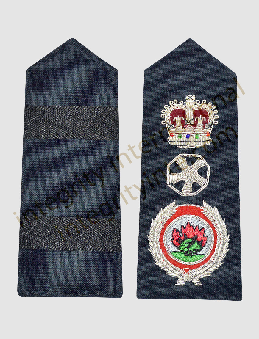 Commissioner Hand Embroidered Epaulette - Rural Fire Service (RFS) - Australia