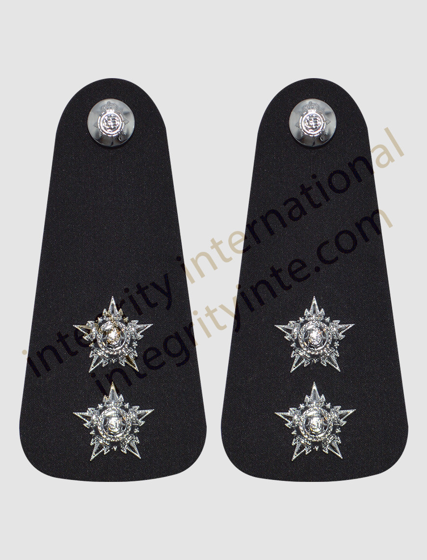 1st Lieutenant 2 Stars Shoulder Board - Kuwait Police