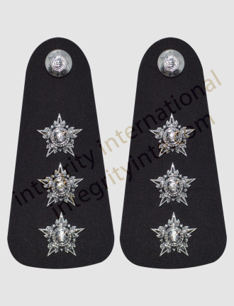 Captain 3 Stars Shoulder Board - Kuwait Police