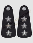 Captain | 3 Stars | Shoulder Board | Kuwait Police